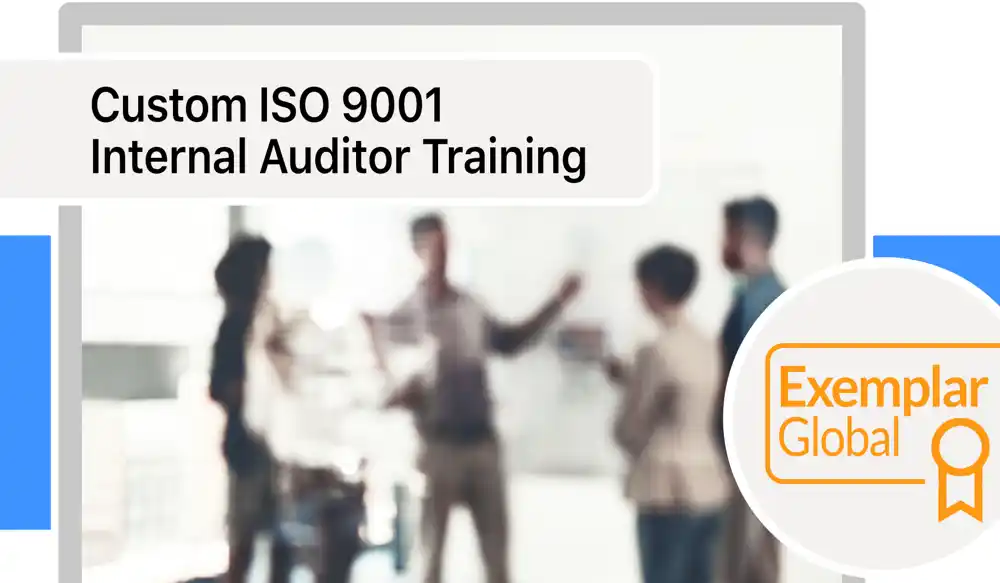 Custom ISO 9001 Internal Auditor Training