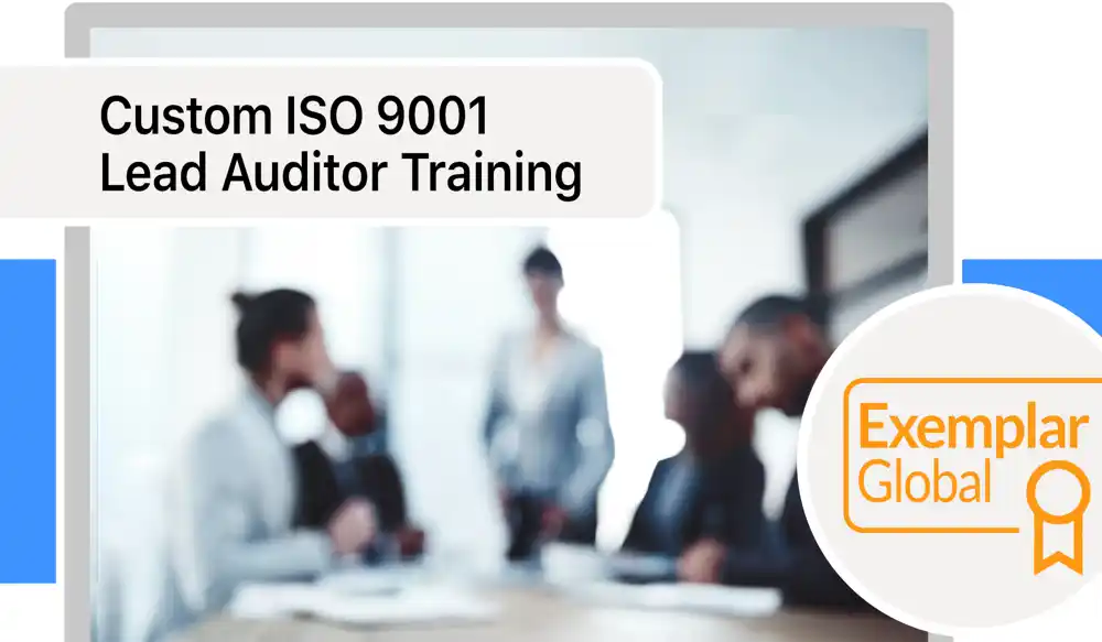 Custom ISO 9001 Lead Auditor Training