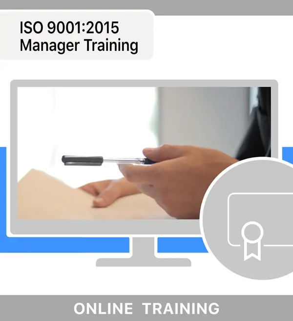 ISO 9001:2015 Manager Training
