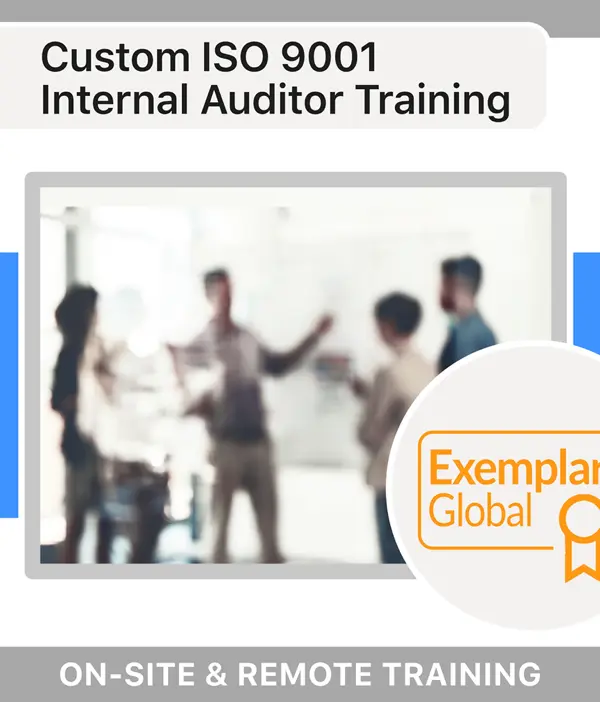 Custom ISO 9001 Internal Auditor Training
