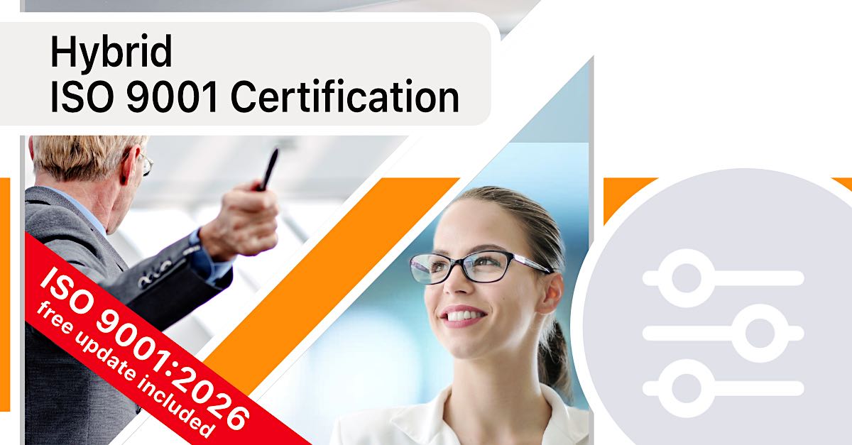 Hybrid ISO 9001 Certification | Guided DIY & Expert Consulting