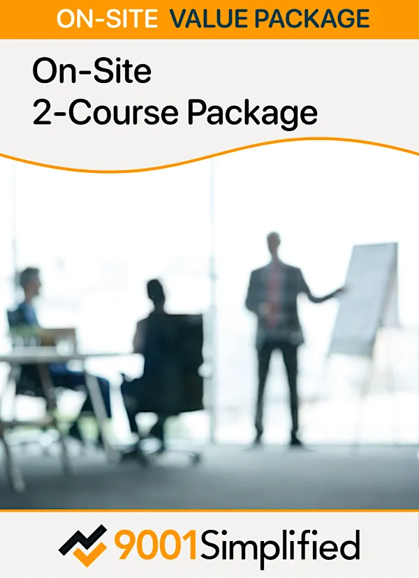 On-Site ISO 9001 2-Course Package