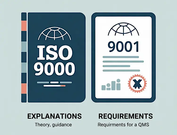 Difference between ISO 9000 and ISO 9001